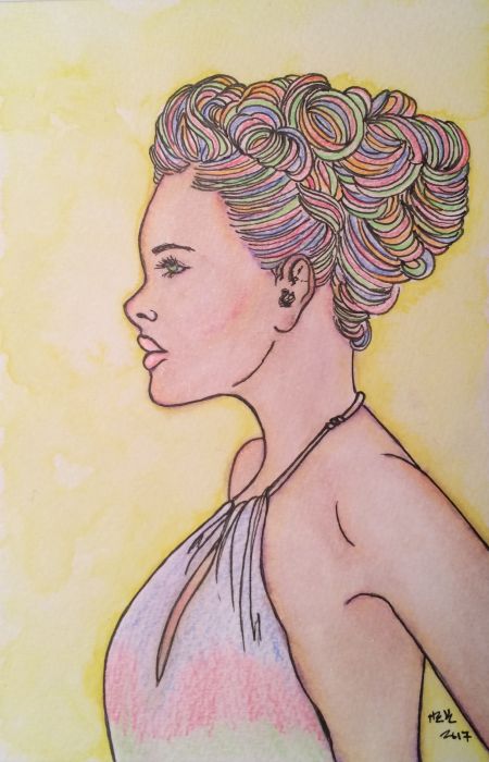 Pastel Beauty Original by Heather Kilgore